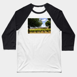 Australian Vineyard Landscape Baseball T-Shirt